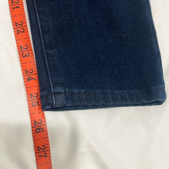 Soft Surroundings Pull-on Jeans Size Small Petite Dark Wash Skinny High Rise - Picture 9 of 9
